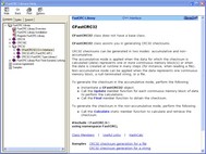 FastCRC Library screenshot